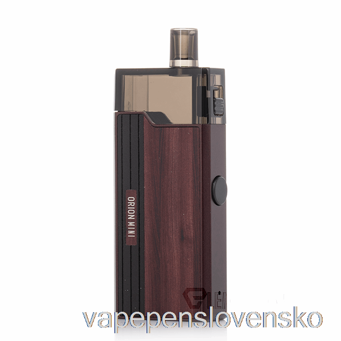 Stratený Vape Orion Mini 17w Pod Systém Bordó červené Drevené Vape Pero